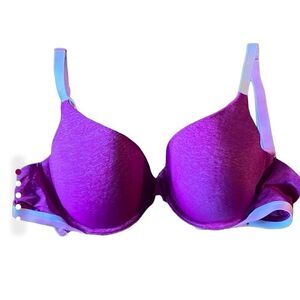 VS Uplift Semi Demi Padded Pink Bra